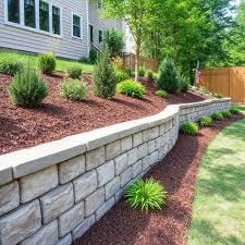 Retaining Wall Installation example 4